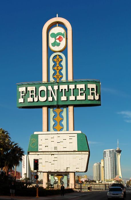 Frontier - nur noch das Schild übrig