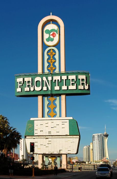 Frontier - nur noch das Schild übrig Frontier - nur noch das Schild übrig
