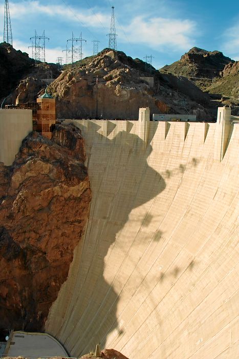 Staumauer des Hoover-Damms