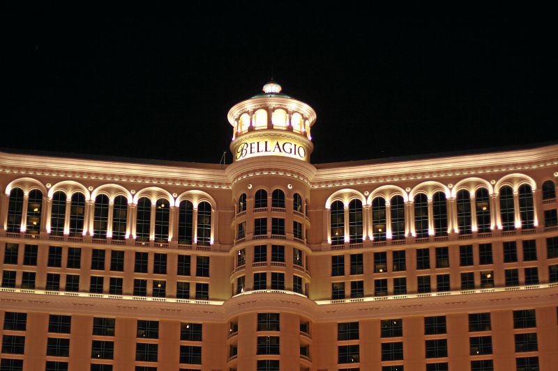 Bellagio at night