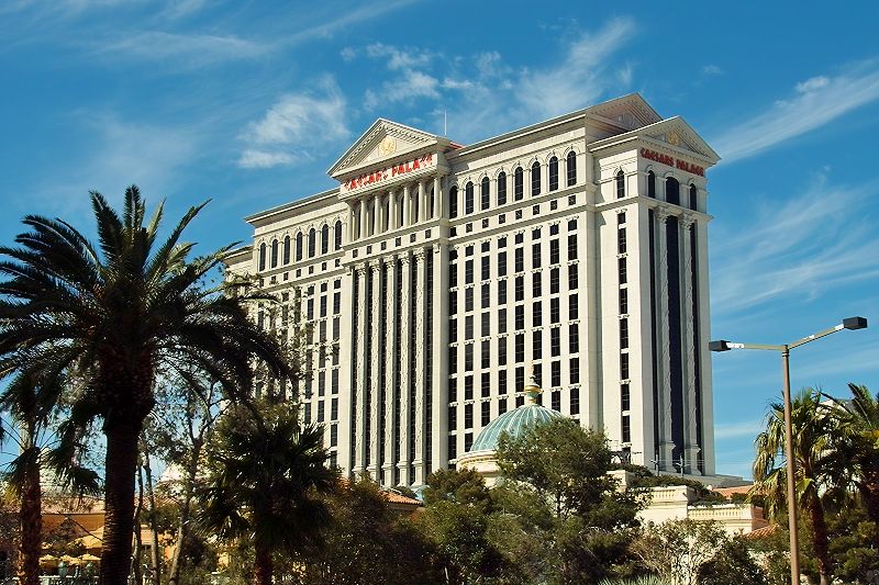 las vegas hotels caesars palace. Caesars Palace Frontansicht