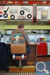 anst&auml;ndig Fr&uuml;hst&uuml;cken in Goldies Diner in Williams