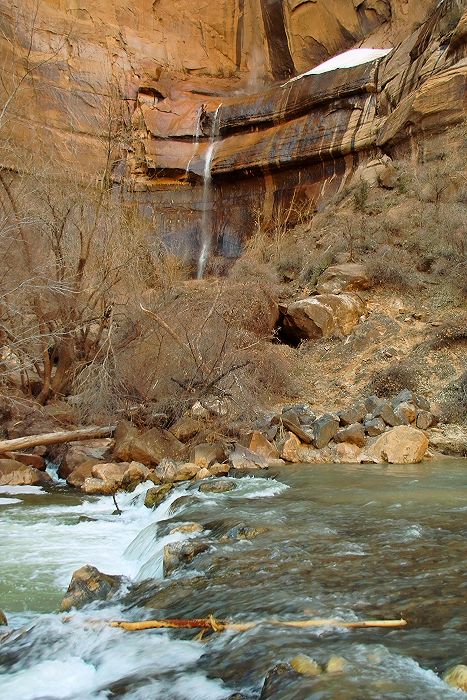 Temple of Sinawava und Virgin River